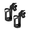2 stuks fietsflessenhouders zwarte fiets baby, drankhouder universele kinderwagen beker kinderwagen bekerhouder…