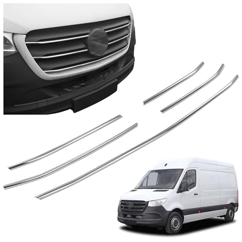 Bandes pour le gril de voiture CHROMEMASTER avec ajustement parfait sur Sprinter 2018+
