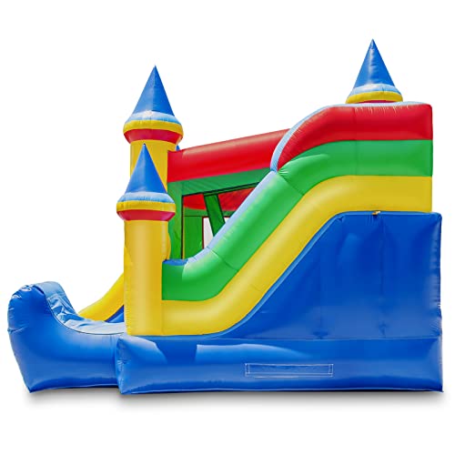 Cloud 9 Commercial Grade Castle Bounce House with Slide - 100% PVC 16' x 17' Bouncer - Inflatable Only - Image 7