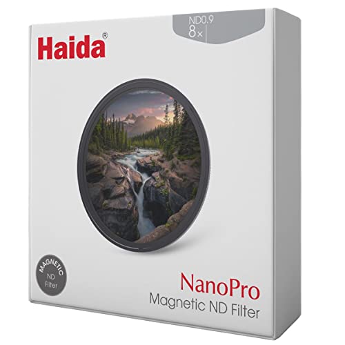 Filtro ND8 magnético Haida HD4673-58 de cristal óptico para objetivos de 58mm 5