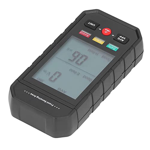 Medidor EMF digital con alarma y pantalla LCD portátil miniatura 7