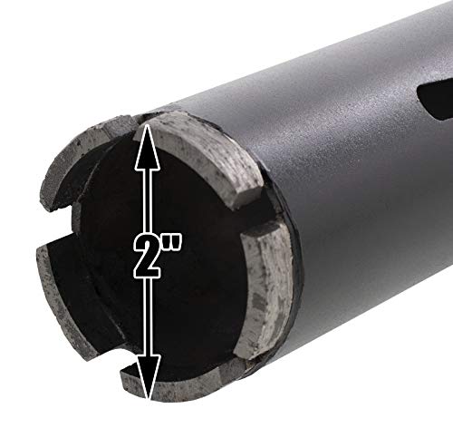 Steel Dragon Tools® 2" (51 Mm) Dry Diamond Concrete Core Drill Bit #TOP1