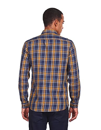 Image of Arrow Men's Slim Shirt (ASACSH4085 Khaki 39)