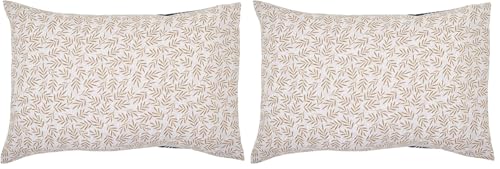 Taie d'oreiller en Lyocell 50x70 cm imprimée lot de 2 Margot Origin bleu - 2