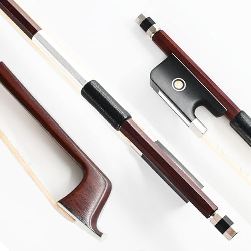 Archet alto bois du Brésil contre la fatigue musculaire en ébène 74,5cm