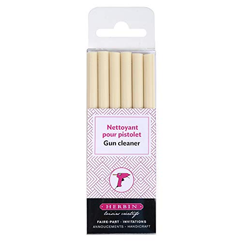 J.Herbin 35800T verpakking (met 6 stokjes afdichtingswas, ideaal voor het reinigen van waspistool) wit