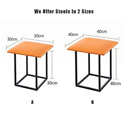 Taburetes rodantes para mesa de café compactos de 36x36 cm para optimizar espacio 3