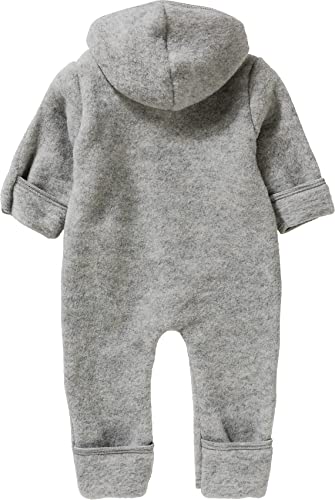 Engel - Tutina da neonato con cappuccio, in pile