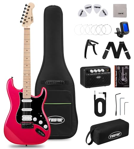 Electric Guitar Kit for Beginners with Amp and Accessories