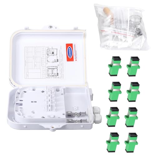 Boîte de distribution fibre optique 8 ports SC APC monomode FTTH IP65