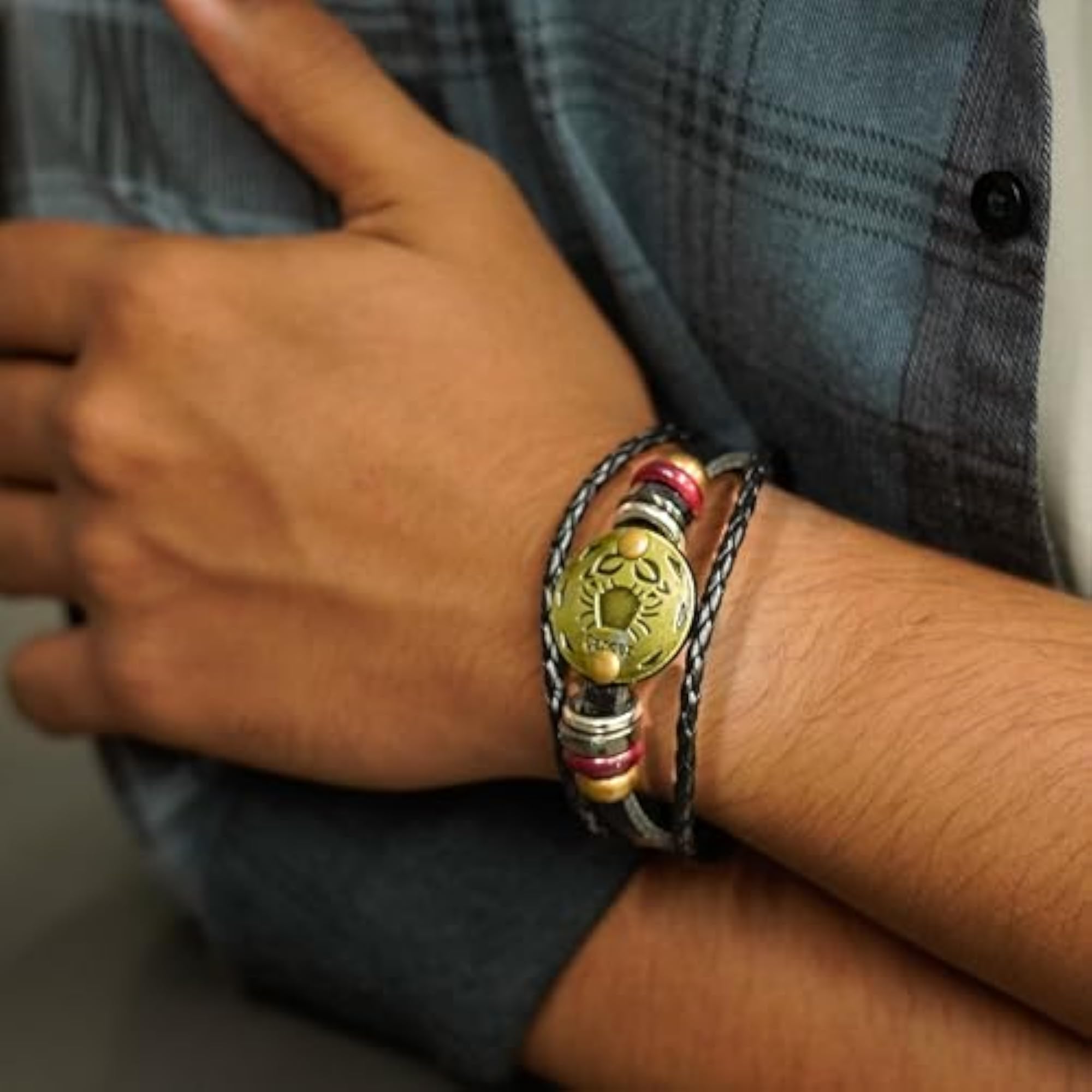 Zodiac Celestial Sign Bracelet, Astrology Inspired