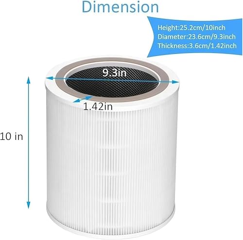 Filtre Core 400S charbon actif capture odeurs et poussière pour purificateur 400S-P - 2