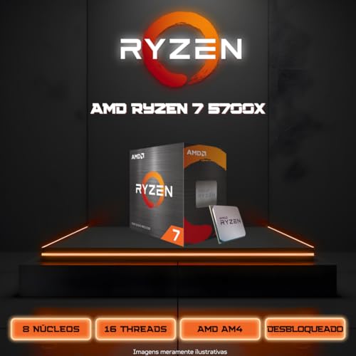 PC Gamer LUDIC by BluePC - AMD Ryzen 7 5700X, Geforce RTX 3060 12GB, 16GB RAM, SSD 1TB M.2 NVMe, Wat