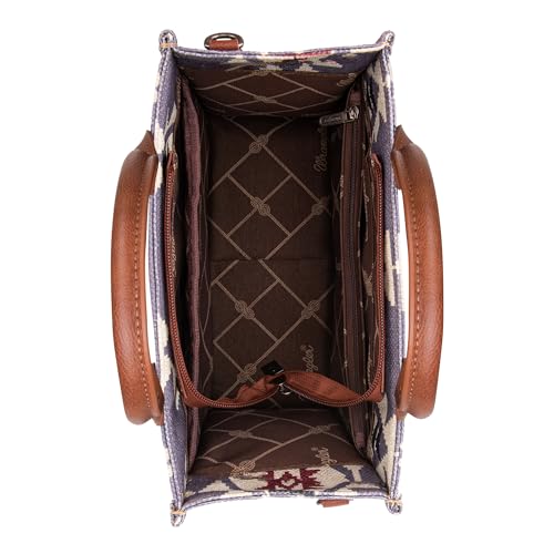 Image of Wrangler Aztec Tote Bag for Women Boho Shoulder Purses and Handbags