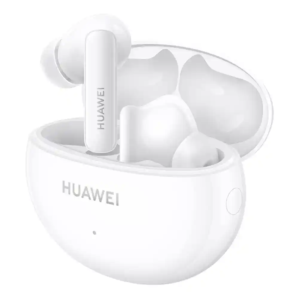 HUAWEI FreeBuds 5i Kabellose Kopfhörer, TWS Bluetooth Kopfhörer, Hi-Res Sound, Multi-Modus Geräuschunterdrückung, 28 Std. Akkulaufzeit, Wasserdichtigkeit, Keramisch Weiß