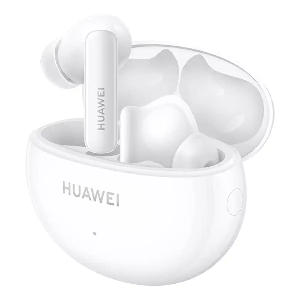 HUAWEI FreeBuds 5i Kabellose Kopfhörer, TWS Bluetooth Kopfhörer, Hi-Res Sound, Multi-Modus Geräuschunterdrückung, 28 Std. Akkulaufzeit, Wasserdichtigkeit, Keramisch Weiß
