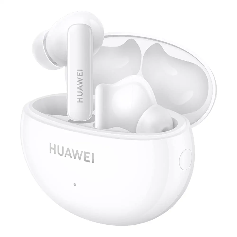 HUAWEI FreeBuds 5i Kabellose Kopfhörer, TWS Bluetooth Kopfhörer, Hi-Res Sound, Multi-Modus Geräuschunterdrückung, 28 Std. Akkulaufzeit, Wasserdichtigkeit, Keramisch Weiß