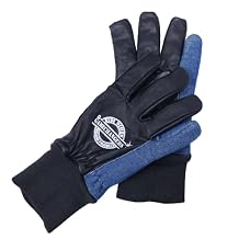 Blue Demon Gamechangers Heavy Ds Welding Gloves, Large, Black