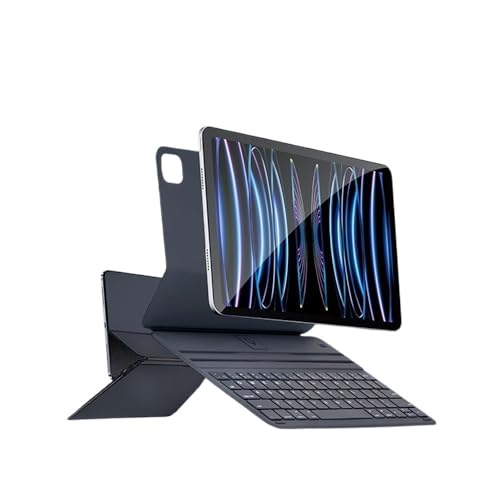 Funda de cuero premium con teclado magnético para iPad Pro 12.9 universal 2