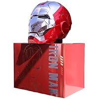 Iron Man Casco Eléctrico,1:1 Máscara De Casco con Apertura Y