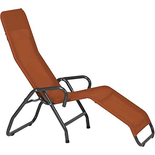 Preisvergleich Produktbild MFG 2603313 Bäderliege Pool 3 Gestell grau, Bezug terra