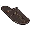 BeComfy Heren Slippers Sloffen Leren Pantoffels Leder Mannen Echt Leer Zwart Bruin Rood 40 41 42 43 44 45 46 47 48 49 50…