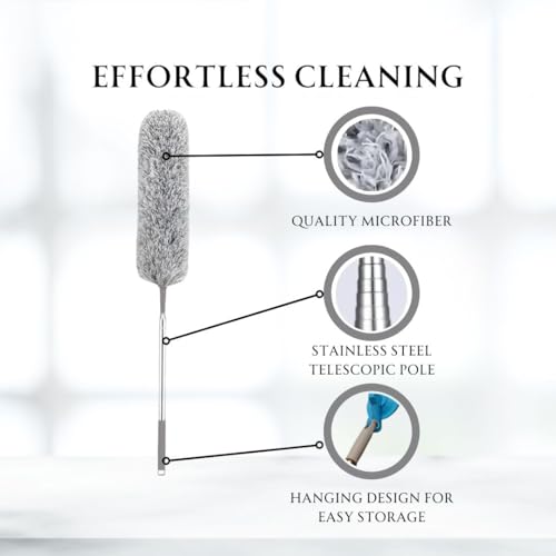 Plumeau microfibre extensible et pliable ARCUS pour les zones d'accès difficile - 5