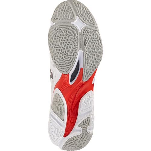 Mizuno WAVE LIGHTNING ELITE Chaussures de volleyball Fiery FemmeHommee Taille42 - vue 6