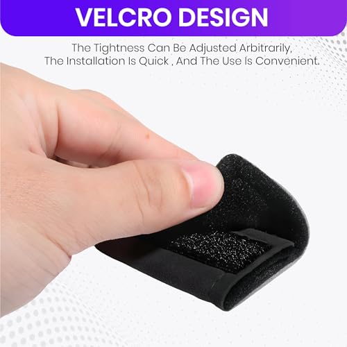 Image of Black Car Handle Roof Cover Grab Handle Roof Cover for car Luggage Compartment Lightweight Pack of 2