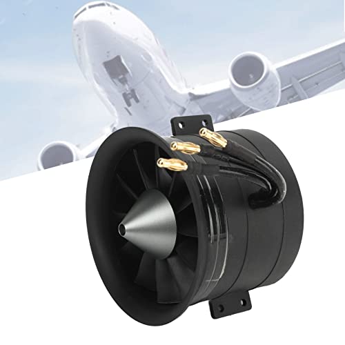 Ventilador con conductos de 80 mm para mejorar helicópteros RC 3