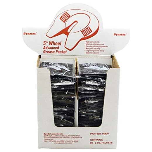 Dynatex 60 Pack Dynatex 5th Wheel Grease