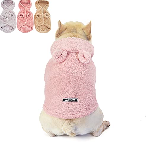 Berocia 犬服 冬用 ペット服 ワンピース ドッグウェア コスチューム 可愛い 人気 柔らかい 防寒 暖かい 厚い コ