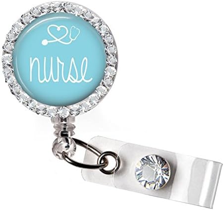 Nurse Badge Holder Reel; Nursing Retractable Badge Reel