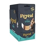 Reveal Natural Whole Protein Fillet Cat Treats, Single Ingredient, Grain Free, High Protein Treats for Cats, for Training, Treating, or Snacking, Whole Tuna Loin (12 x 1.06 oz Loin)