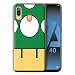 Produktbild eSwish Gel TPU Hülle/Case für Samsung Galaxy A40 2019 / Grüner Pilz Muster/Retro-Spiele Figuren Kollektion