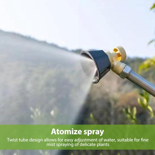 Agri max Nozzle - 2 Spray Modes Adjustable - Spray Pump with Windproof Cap - High-Pressure Vortex Sprayer - Suitable for Agriculture, Garden, Grass Sprinkling Multi-Function Spray Nozzle - Image 5