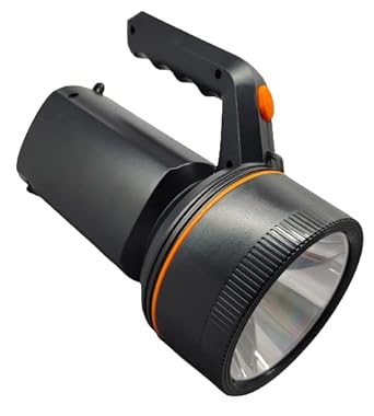 Shoptric 1000 Meter High Range Laser 50 Hi-Watt Rechargeable Battery Jumbo LED Torch Light with Three Mode: 1St for 1000 Meter Long Range Light & 2nd for Low Light 3rd for Blinker