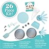Playful Chef: Kids Cake Decorating Kit - Includes Pans, Reusable Pastry Bags, Stencils, Recipes amd More #3