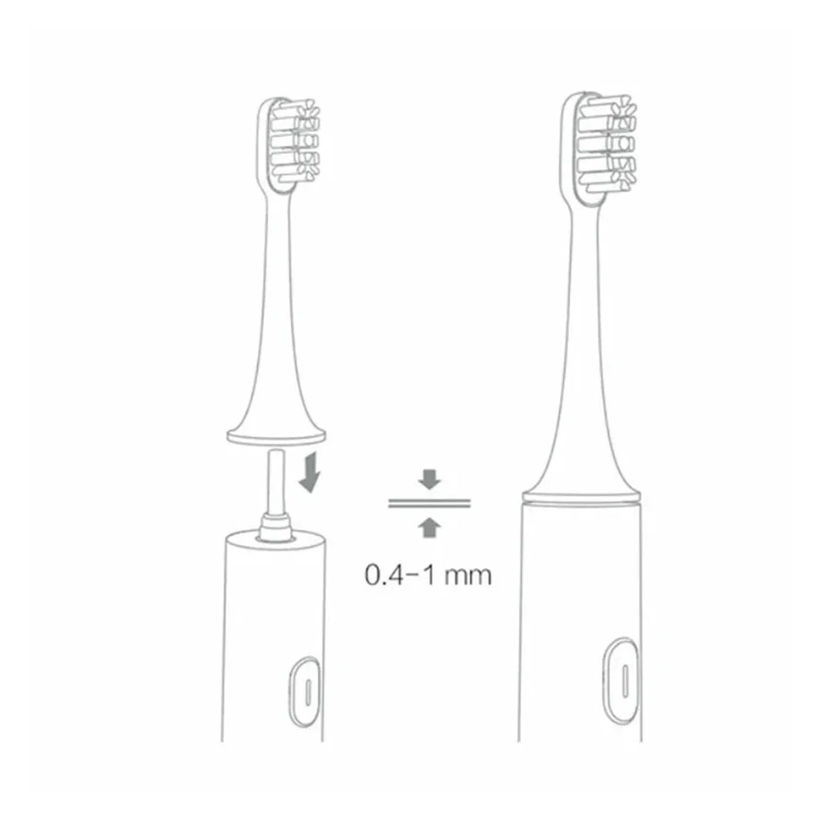 Generico 10pcs Testine, Compatibile Con XIAOMI, T100