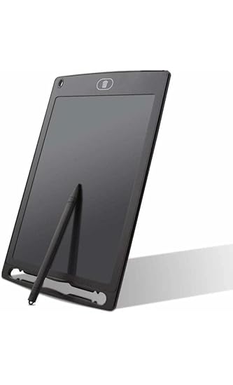 Dress to Impress Tablet for Kids Writing Pad Slate for Kids Electronic LCD Writing Tablet for Kids 8.5 Inch New Gadget Gift for Kids - Black