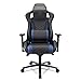 RS Gaming™ Davanti Vegan Leather High-Back Gaming Office Chair, Black/Blue, BIFMA Compliant