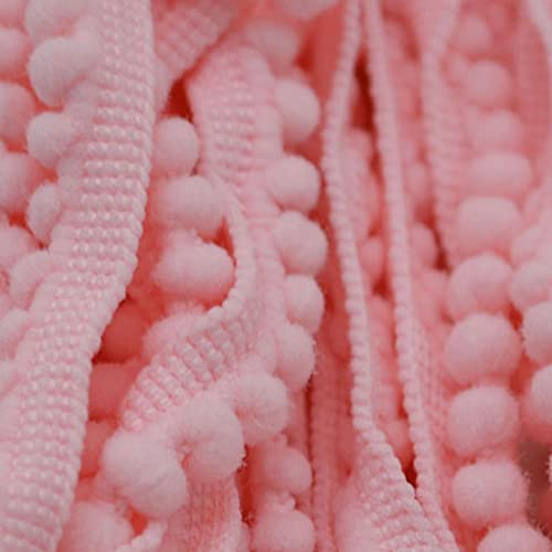 5Yards Dot Ribbon Ball 5Mm Mini Pompom Fringe Ribbons Fabric Lace Diy Handmade Sewing Accessories Wedding Decoration #TOP6