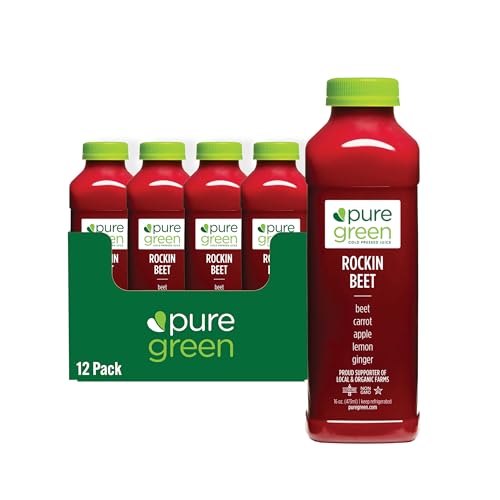 Pure Green Cold Pressed Juice - Rockin Beet - Fresh