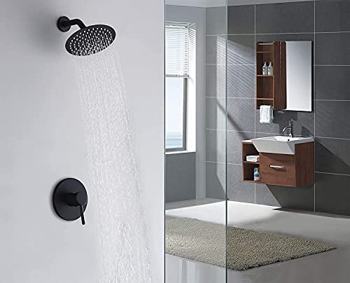 Sumerain SE3221DI Black Shower Faucet, Matte Black Shower Fixtures Shower Mixer thumb #1