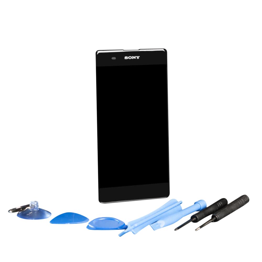 Smartphone Display passend für Sony Xperia XA F3111 F3113 schwarz mit Werkzeugset