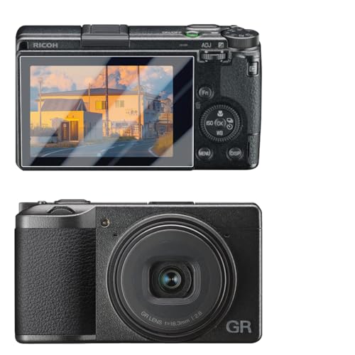 Wigsii�y2���z �Ή� Ricoh GR III/GR III X �p �t���ی�t�B���� �u���{AGC���Ɏq�f�ސ��A�d�x9H�A2.5D���H�A�ɔ��A�����ߗ��A�w��h�~�A���������A�Ռ��z���A��U�h�~�A�\��t���ȒP�A�C�A�[���vWXRGR32M