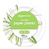 Amazon Basics Everyday Paper Plates, 10 Inch, Disposable, 150 Count