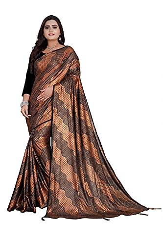 Sari imprimé pour femme parfait pour rayonner lors d'une fête indienne