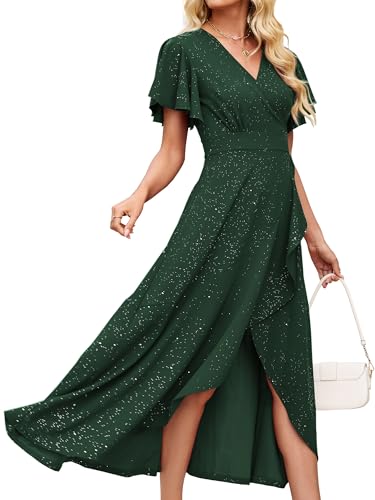Formal Dresses for Women,Gowns Evening Party Cocktail Dress,Long Split Elegant