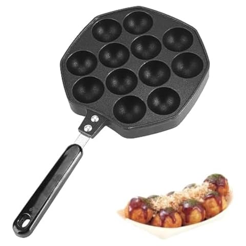 Gavigain 12-Hole Nonstick Takoyaki Pan Cover